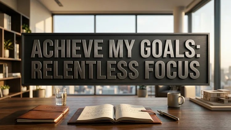 70 Inspiring Achieve My Goals Quotes: Relentless Focus, Habits & Unstoppable Drive