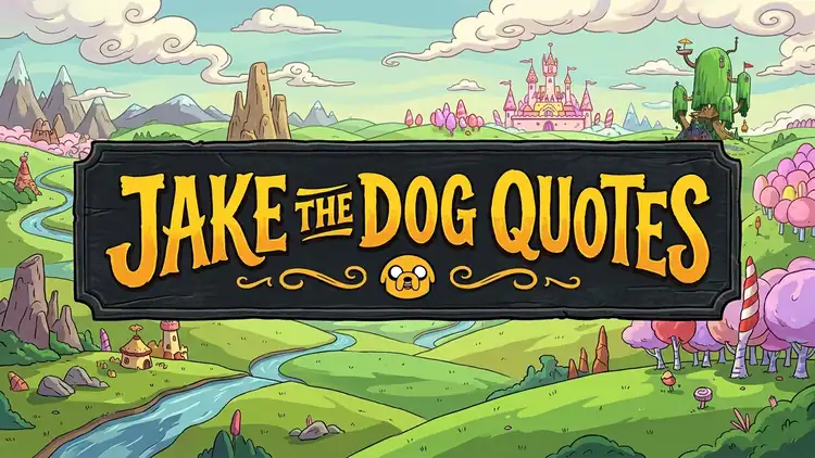 75 Adventure Time Jake Quotes: Whimsical Dog Wisdom, Humor & Chill Truths