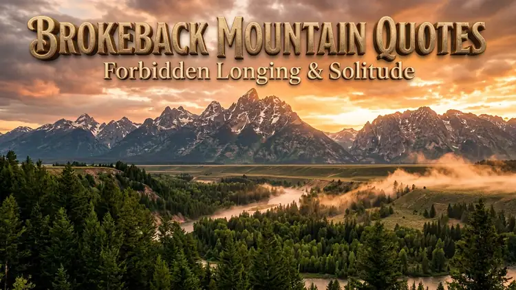 50 Poignant Brokeback Mountain Quotes on Forbidden Longing, Wild Solitude & Heartache