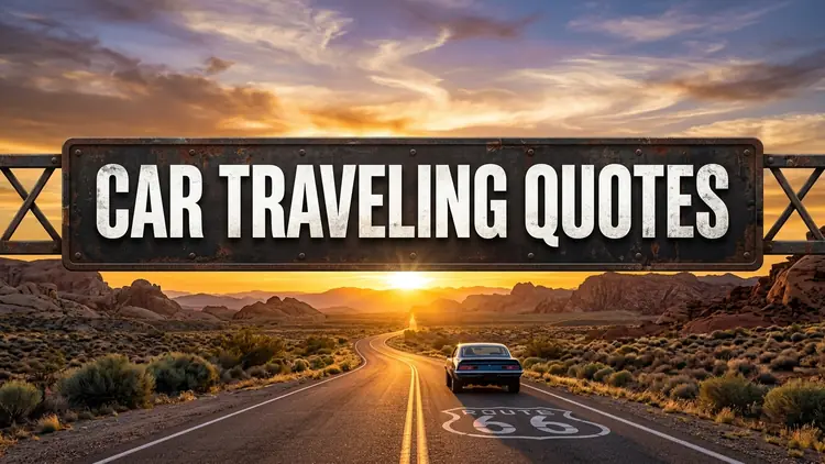 75 Car Traveling Quotes: Open Highways, Road Trip Solace & Scenic Freedom