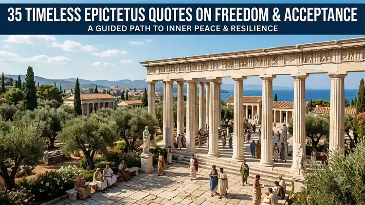 35 Timeless Epictetus Quotes on Freedom & Acceptance