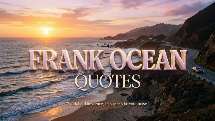 55 Reflective Frank Ocean Quotes on Nostalgia, Vulnerability, Melancholy & Identity