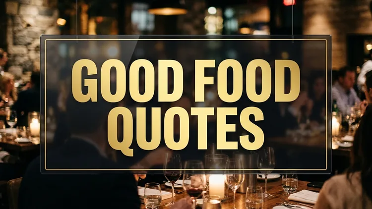 65 Good Food Quotes: Celebrating Culinary Joy, Hearthside Comfort & Shared Tables