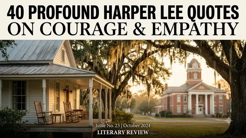 35 Timeless Harper Lee Quotes on Integrity & Courage