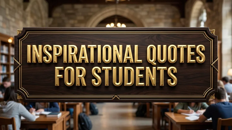 70 Deep Inspirational Quotes for Students: Cultivating Curiosity, Resilience & Vision
