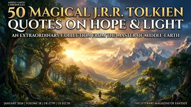 40 Inspiring J.R.R. Tolkien Quotes on Hope & Courage