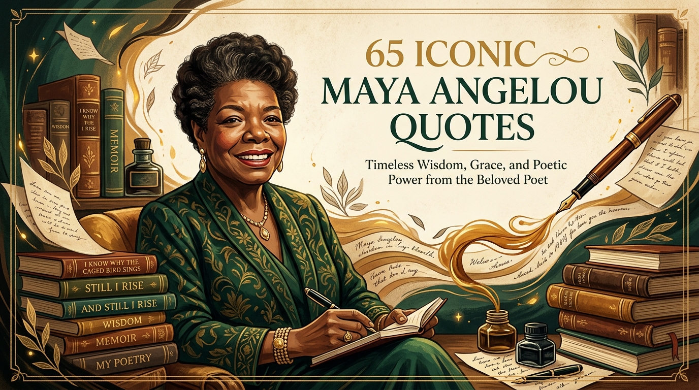 65 Iconic Maya Angelou Quotes on Courage, Love, and Resilience