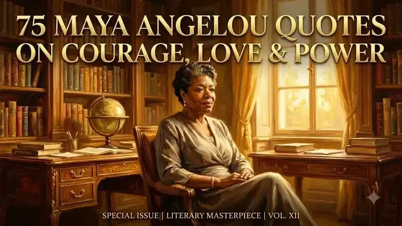 50 Empowering Maya Angelou Quotes on Courage & Love