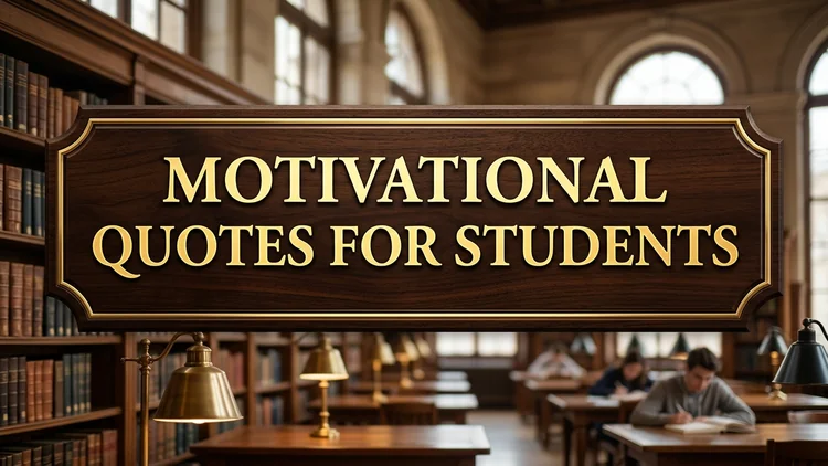 75 Inspiring Motivational Quotes for Students: Academic Focus, Grit & Relentless Drive