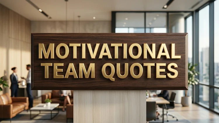 65 Motivational Team Quotes: High Performance, Synergy & Grit