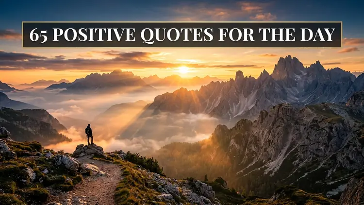 65 Positive Quotes for the Day to Spark Optimism, Vitality & Radiant Energy