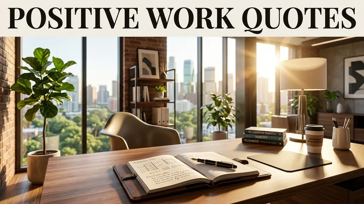 50 Positive Work Quotes on Purpose, Resilience & Vocational Mastery