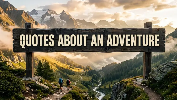 80 Quotes About an Adventure: The Thrill of the Unknown & Wandering Free