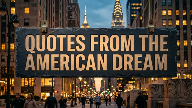 70 Powerful Quotes from the American Dream: Ambition, Grit & The Search for Meaning