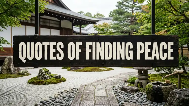 80 Quotes of Finding Peace: Calming the Soul, Healing Chaos & Inner Sanctuary