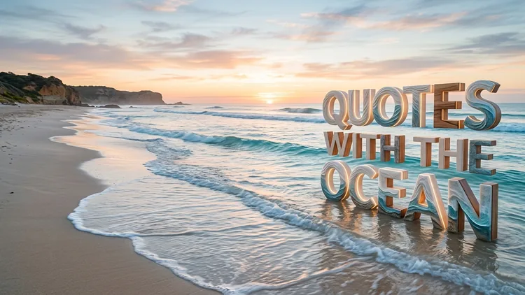 60 Grounding Quotes with the Ocean: Surrendering to Tides, Inner Stillness & Horizon Peace