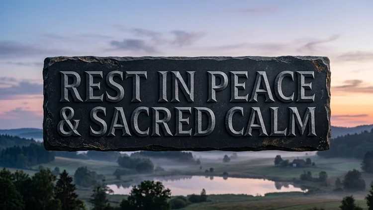 75 Comforting Rest in Peace Quotes: Honoring Memories, Sacred Serenity & Eternal Rest