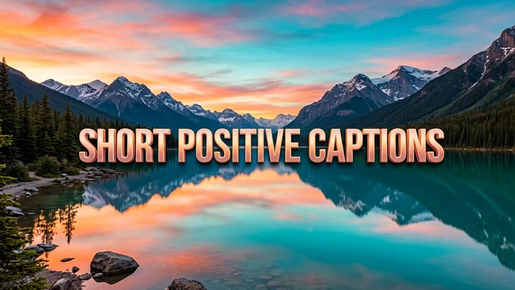 60 Short Positive Captions & Epigrams for Daily Spark, Clarity & Uplifting Energy