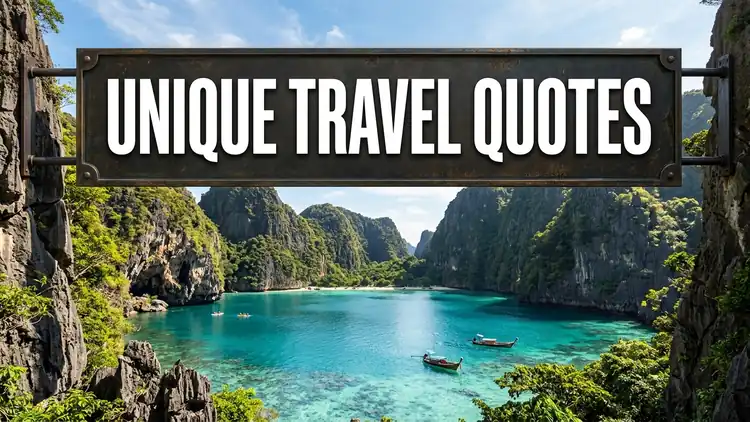 80 Short Unique Travel Quotes: Rare Wanderlust Gems, Solitude & Scenic Freedom