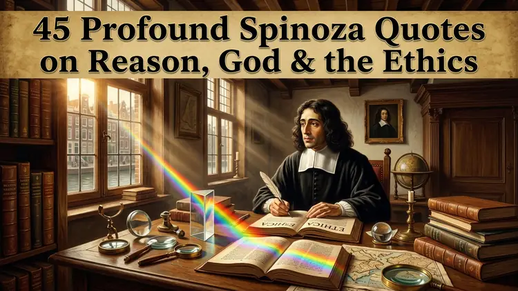 45 Profound Spinoza Quotes on Reason, God & the Ethics