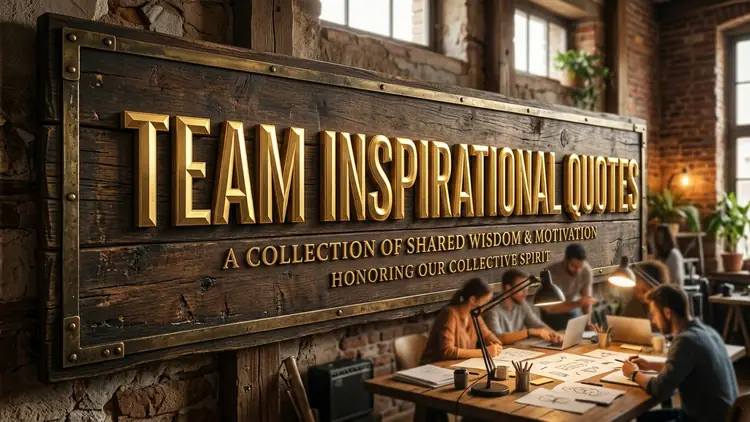 60 Team Inspirational Quotes: Shared Purpose, Unity & Resilience
