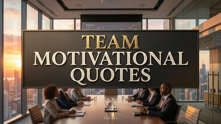 65 Team Motivational Quotes: Fostering Synergy, Trust & Collective Grit