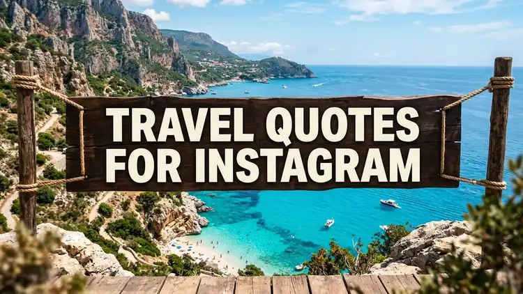 80 Catchy Travel Quotes for Instagram: Aesthetic Captions & Wanderlust Bios
