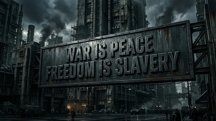 War Is Peace Freedom Is Slavery Quote: Orwellian Doublethink, Truth & Psychological Autonomy