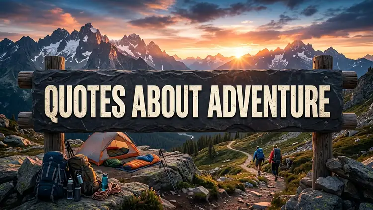 75 Inspiring Quotes About Adventure: Courage, The Great Unknown & Bold Journeys