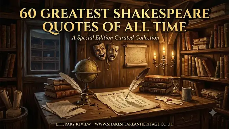 60 Timeless Shakespeare Quotes on Love, Life & Destiny